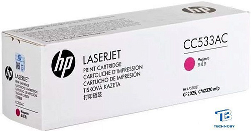 Картридж HP CC533A 304A красный