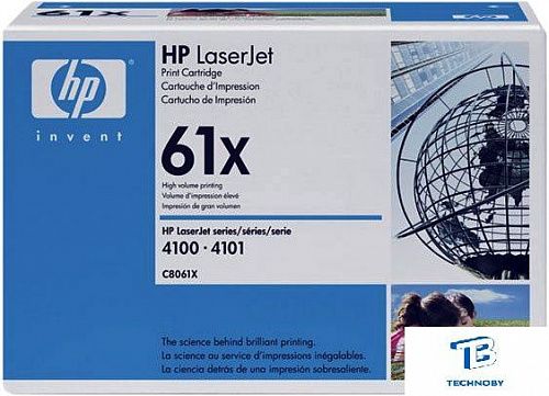 Картридж HP C8061X 61X черный