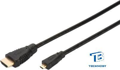 Кабель micro HDMI ASSMANN 2 м AK-330109-020-S