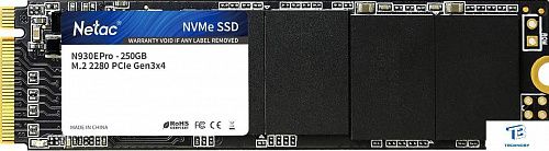 Накопитель SSD Netac 256GB NT01N930E-256G-E4X