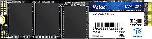 Накопитель SSD Netac 256GB NT01NV2000-256-E4X