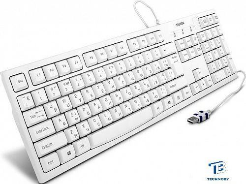 Клавиатура Sven KB-S300 USB Белый