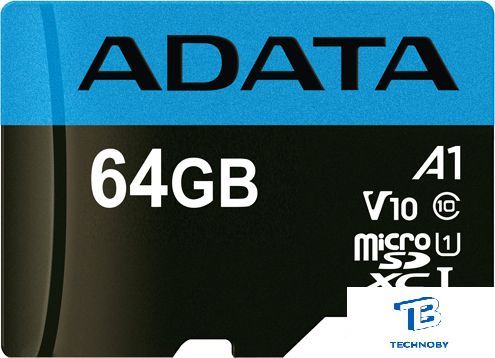 Карта памяти A-Data 64GB AUSDX64GUICL10A1-RA1