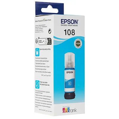 Картридж Epson C13T09C24A 108 голубой