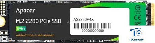 Накопитель SSD Apacer 256GB AP256GAS2280P4X-1
