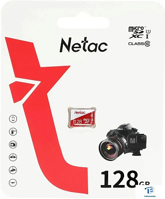 Карта памяти Netac 128GB NT02P500ECO-128G-S